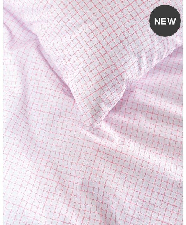Σετ σεντόνια Υ/Δ (230Χ270) PACIFY PINK, RYTHMOS HOME Σεντόνια Υπέρδιπλα