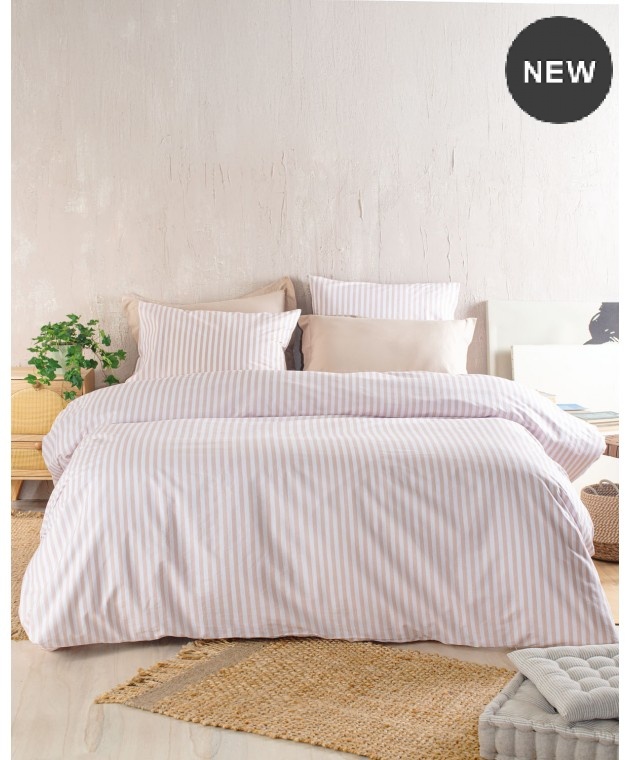 Σετ κουβερλί μονό (160Χ240) ELOISE BEIGE, RYTHMOS HOME Κουβερλί Μονά