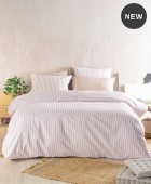 Σετ παπλωματοθήκη μονή (160Χ250) ELOISE BEIGE, RYTHMOS HOME Παπλωματοθήκες Μονές