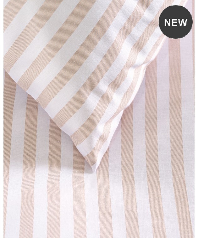 Σετ σεντόνια μονά με λάστιχο (105Χ205+25) ELOISE BEIGE, RYTHMOS HOME Σεντόνια Μονά