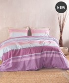 Σετ κουβερλί Υ/Δ (220Χ240) BOOST PINK, RYTHMOS HOME Κουβερλί Υπέρδιπλα