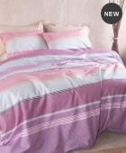 Σετ σεντόνια μονά (160Χ260) BOOST PINK, RYTHMOS HOME Σεντόνια Μονά