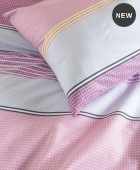Σετ σεντόνια μονά με λάστιχο (105Χ205+25) BOOST PINK, RYTHMOS HOME Σεντόνια Μονά
