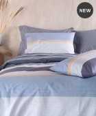 Σετ κουβερλί Υ/Δ (220Χ240) BOOST BLUE, RYTHMOS HOME Κουβερλί Υπέρδιπλα