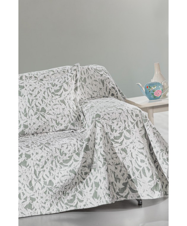 Ριχτάρι Καναπέ Blossom Verde (Διθέσιος) 180x250 Διθέσιου