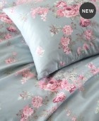 Σετ κουβερλί Y/Δ (220Χ240) SPRINGTIME GREEN, RYTHMOS HOME Κουβερλί Υπέρδιπλα
