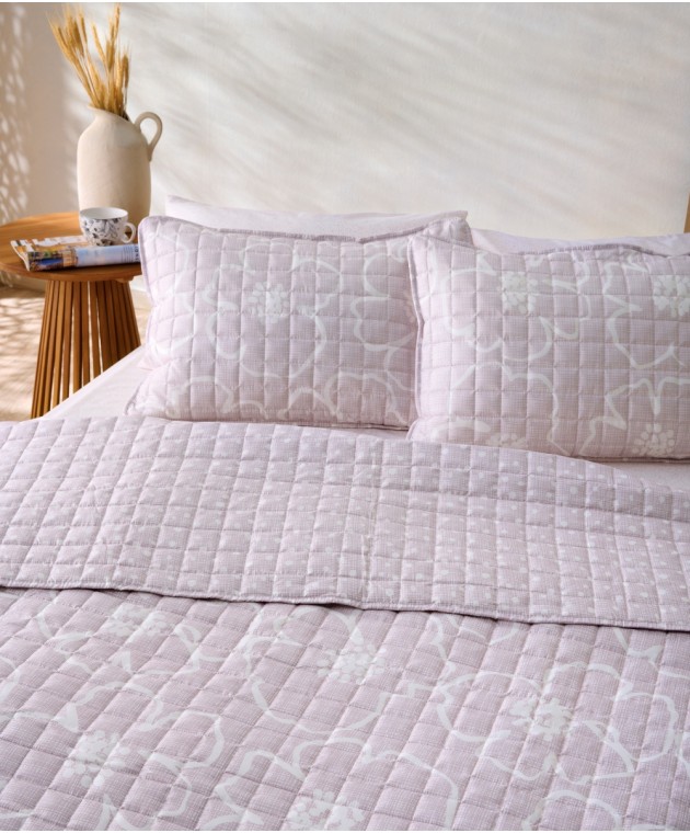 GERANI 20 ΣΕΤ 2 ΤΕΜ ΜΑΞΙΛΑΡΟΘΗΚΕΣ ΔΙΑΚΟΣΜΗΤΙΚΕΣ - MICROFIBER 52X72 Μαξιλαροθήκες Εμπριμέ
