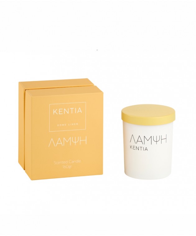 MOOD 25 ΛΑΜΨΗ ΑΡΩΜΑΤΙΚΟ ΚΕΡΙ GINGER LEMON TART  160gr Κεριά
