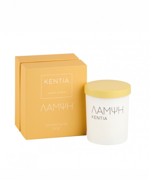 MOOD 25 ΛΑΜΨΗ ΑΡΩΜΑΤΙΚΟ ΚΕΡΙ GINGER LEMON TART  160gr Κεριά