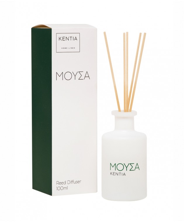 MOOD 25 ΜΟΥΣΑ DIFFUSER SECRET WOOD  100ml Κεριά