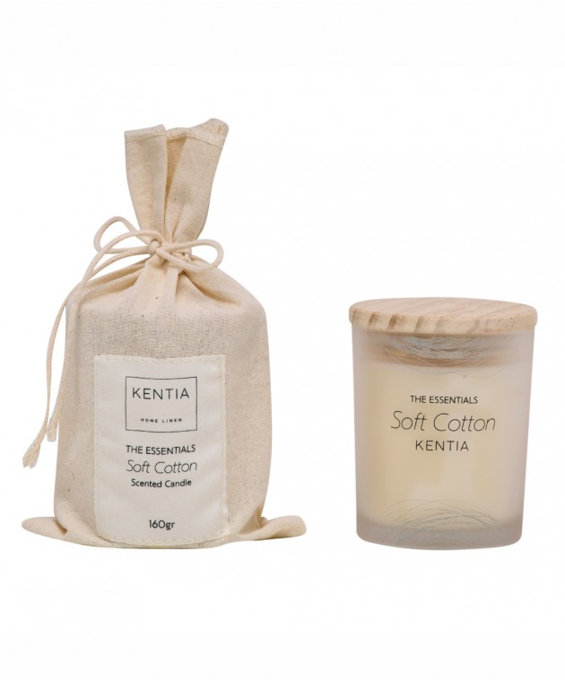 SENSE 25 SOFT COTTON ΑΡΩΜΑΤΙΚΟ ΚΕΡΙ COTTON 160gr Κεριά