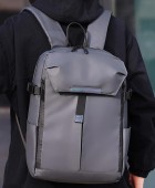 Σακίδιο με Θήκη Laptop 15.6" AMBER Ανθρακί AM2035 Τσάντα-Θήκη Laptop