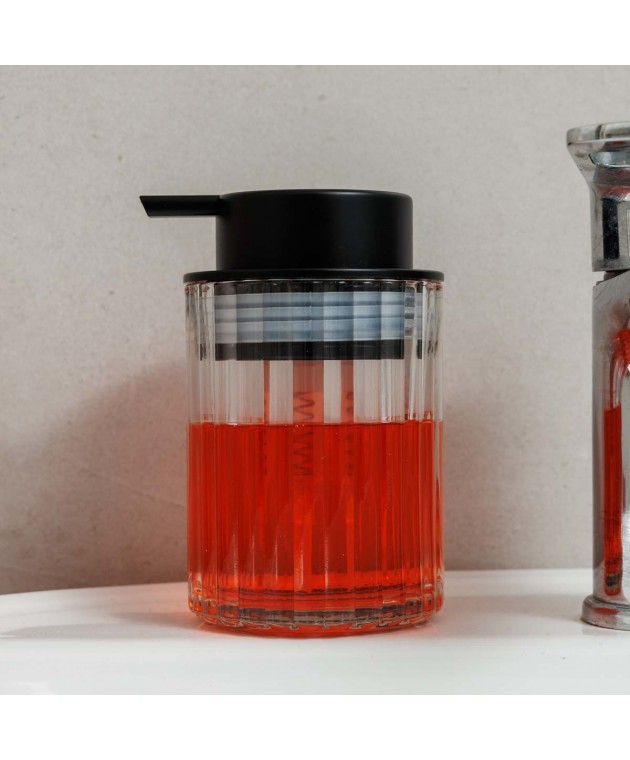 ESTIA ΑΝΤΛΙΑ ΣΑΠΟΥΝΙΟΥ ALIVIO ΓΥΑΛΙΝΗ ΑΝΑΓΛΥΦΗ 300ml 7.8x12.5cm ΔΙΑΦΑΝΗΣ 