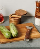 ESTIA ΑΠΟΦΛΟΙΩΤΗΣ ALLURE ΑΝΟΞΕΙΔΩΤΟΣ ΜΕ ΞΥΛΙΝΗ ΛΑΒΗ Gadgets Κουζίνας