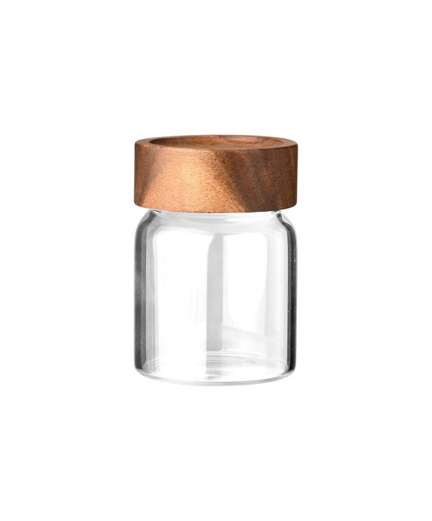 ESTIA ΔΟΧΕΙΟ ΑΠΟΘΗΚΕΥΣΗΣ ALLURE ΓΥΑΛΙΝΟ 6.5x9cm Βάζα Τροφίμων