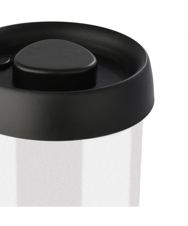 ESTIA ΔΟΧΕΙΟ ΑΠΟΘΗΚΕΥΣΗΣ ΚΕΝΟΥ ΑΕΡΟΣ ΓΥΑΛΙΝΟ 900ml ΜΕ ΚΑΠΑΚΙ ΜΑΥΡΟ Βάζα Τροφίμων