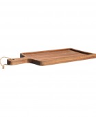  ΕΠΙΦΑΝΕΙΑ ΚΟΠΗΣ ALLURE ΜΕ ΛΑΒΗ & ΣΧΟΙΝΑΚΙ ΚΡΕΜΑΣΗΣ 44x22x2cm 01-28725 Βάσεις κοπής