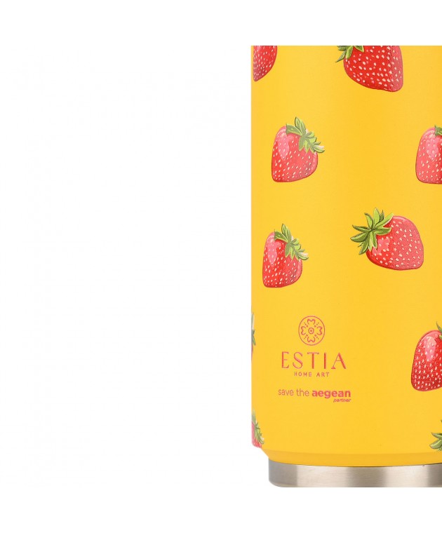 ESTIA ΘΕΡΜΟΣ TRAVEL CUP SAVE THE AEGEAN 500ml BERRY BRIGHT ΘΕΡΜΟΣ-ΠΑΓΟΥΡΙΑ