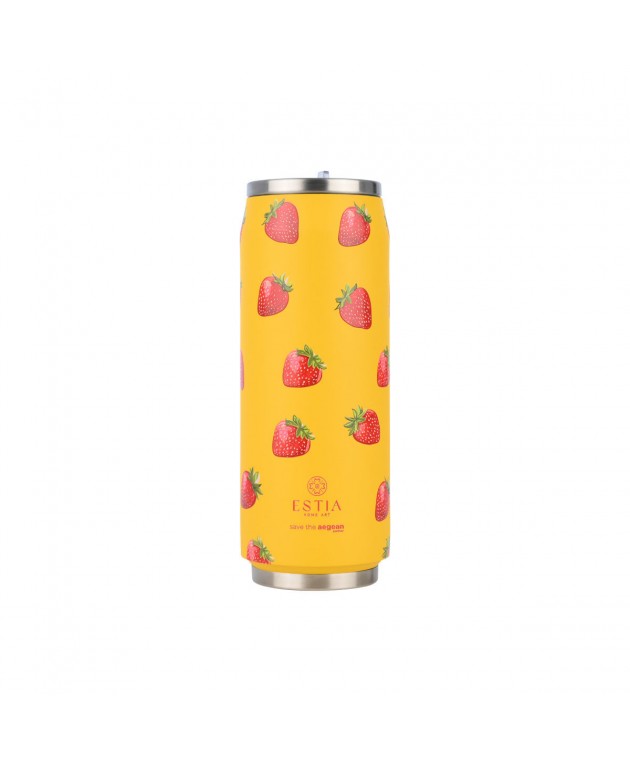 ESTIA ΘΕΡΜΟΣ TRAVEL CUP SAVE THE AEGEAN 500ml BERRY BRIGHT ΘΕΡΜΟΣ-ΠΑΓΟΥΡΙΑ
