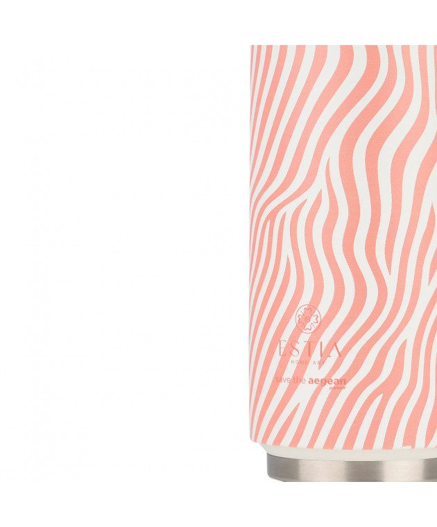 ESTIA ΘΕΡΜΟΣ TRAVEL CUP SAVE THE AEGEAN 500ml SOFT RIPPLE ΘΕΡΜΟΣ-ΠΑΓΟΥΡΙΑ