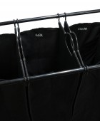 ESTIA ΚΑΛΑΘΙ ΑΠΛΥΤΩΝ BAMBOO ESSENTIALS 102lt 3 ΘΕΣΕΩΝ 68x40x76cm ΜΑΥΡΟ Καλάθια Απλύτων