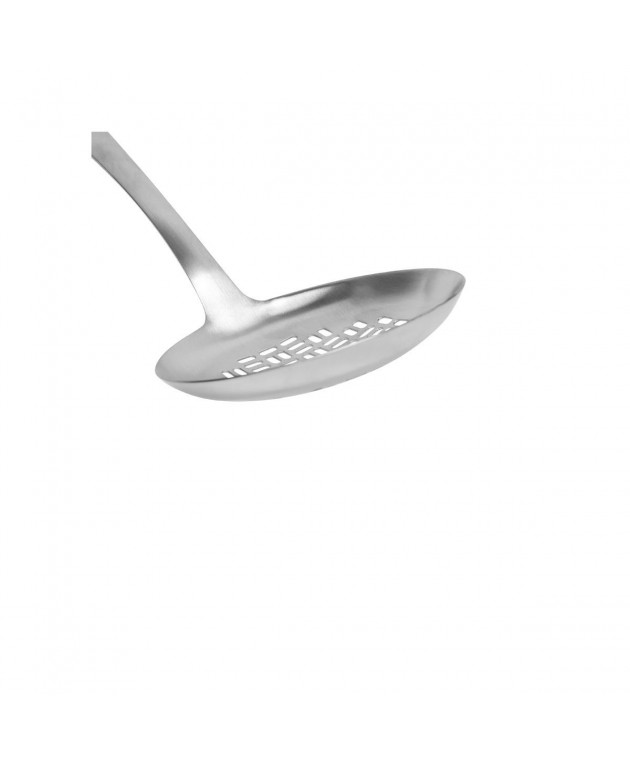 ESTIA ΚΟΥΤΑΛΑ ΤΡΥΠΗΤΗ ALLURE ΑΝΟΞΕΙΔΩΤH 41.5cm ΜΕ ΞΥΛΙΝΗ ΛΑΒΗ Κουτάλες