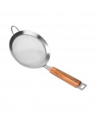 ESTIA ΣΟΥΡΩΤΗΡΙ ΑΝΟΞΕΙΔΩΤΟ ALLURE 15cm ME ΞΥΛΙΝΗ ΛΑΒΗ Σουρωτήρια