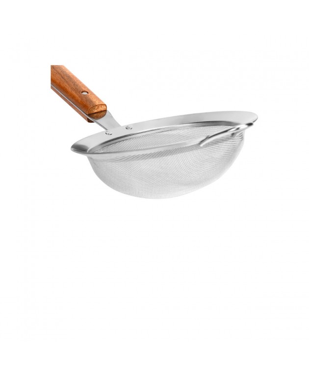 ESTIA ΣΟΥΡΩΤΗΡΙ ΑΝΟΞΕΙΔΩΤΟ ALLURE 15cm ME ΞΥΛΙΝΗ ΛΑΒΗ Σουρωτήρια