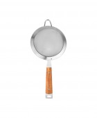 ESTIA ΣΟΥΡΩΤΗΡΙ ΑΝΟΞΕΙΔΩΤΟ ALLURE 15cm ME ΞΥΛΙΝΗ ΛΑΒΗ Σουρωτήρια