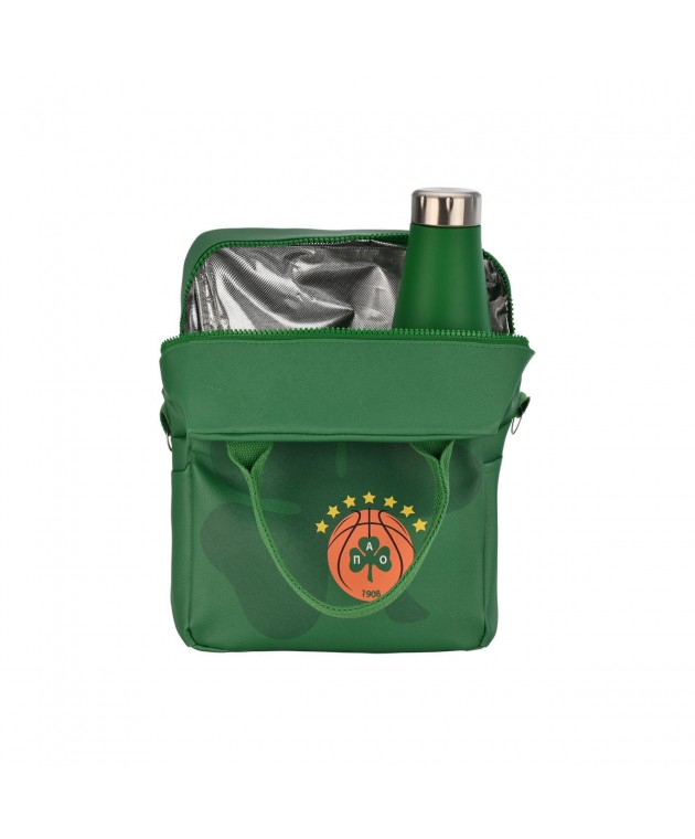 ESTIA ΤΣΑΝΤΑ ΦΑΓΗΤΟΥ ΙΣΟΘΕΡΜΙΚΗ 7lt PANATHINAIKOS BC EDITION Τσάντες Φαγητού