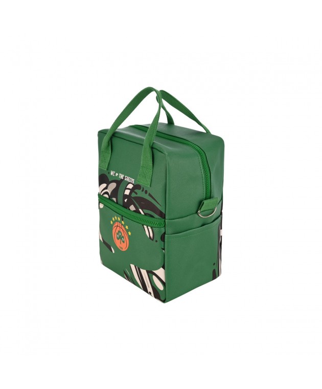 ESTIA ΤΣΑΝΤΑ ΦΑΓΗΤΟΥ ΙΣΟΘΕΡΜΙΚΗ 7lt PANATHINAIKOS BC EDITION WE THE GREENS Τσάντες Φαγητού