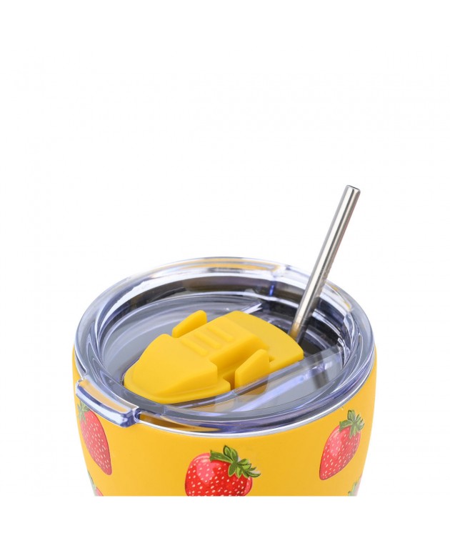 ESTIA ΘΕΡΜΟΣ COFFEE MUG SAVE THE AEGEAN 350ml BERRY BRIGHT ΘΕΡΜΟΣ-ΠΑΓΟΥΡΙΑ