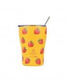 ESTIA ΘΕΡΜΟΣ COFFEE MUG SAVE THE AEGEAN 350ml BERRY BRIGHT ΘΕΡΜΟΣ-ΠΑΓΟΥΡΙΑ