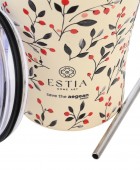 ESTIA ΘΕΡΜΟΣ COFFEE MUG SAVE THE AEGEAN 350ml BLOOM BEIGE ΘΕΡΜΟΣ-ΠΑΓΟΥΡΙΑ