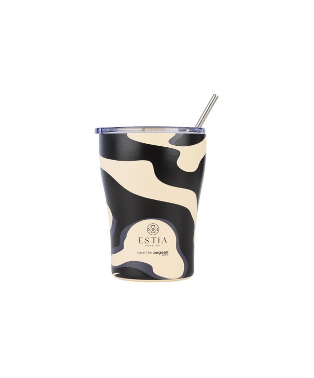 ESTIA ΘΕΡΜΟΣ COFFEE MUG SAVE THE AEGEAN 350ml BOLD DRIFT ΘΕΡΜΟΣ-ΠΑΓΟΥΡΙΑ