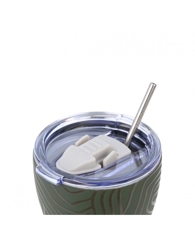 ESTIA ΘΕΡΜΟΣ COFFEE MUG SAVE THE AEGEAN 350ml OLIVE FLOW ΘΕΡΜΟΣ-ΠΑΓΟΥΡΙΑ