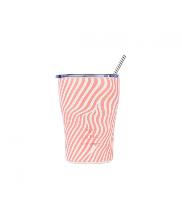 ESTIA ΘΕΡΜΟΣ COFFEE MUG SAVE THE AEGEAN 350ml SOFT RIPPLE ΘΕΡΜΟΣ-ΠΑΓΟΥΡΙΑ