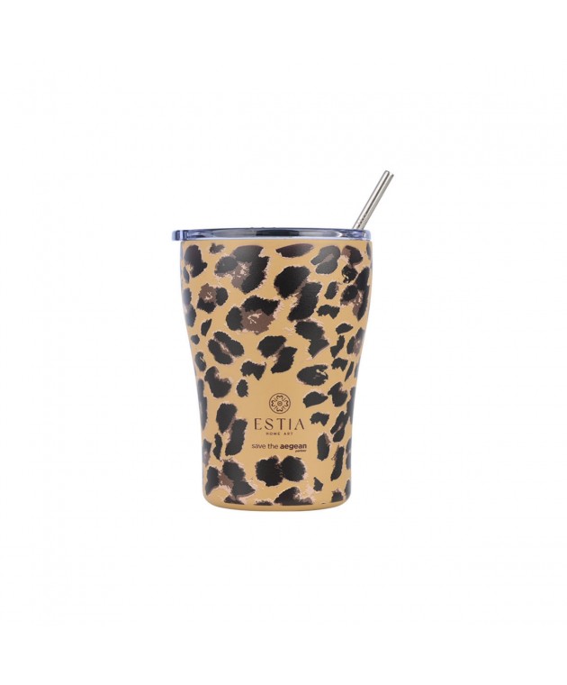 ESTIA ΘΕΡΜΟΣ COFFEE MUG SAVE THE AEGEAN 350ml SPOTTED PROWL ΘΕΡΜΟΣ-ΠΑΓΟΥΡΙΑ