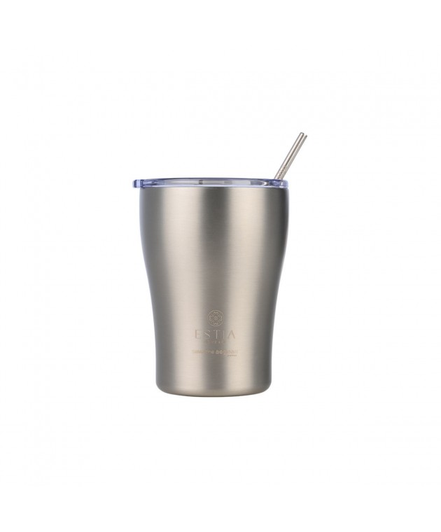 ESTIA ΘΕΡΜΟΣ COFFEE MUG SAVE THE AEGEAN 350ml STEEL FLOW ΘΕΡΜΟΣ-ΠΑΓΟΥΡΙΑ