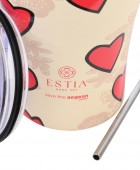 ESTIA ΘΕΡΜΟΣ COFFEE MUG SAVE THE AEGEAN 350ml TENDER LACE ΘΕΡΜΟΣ-ΠΑΓΟΥΡΙΑ
