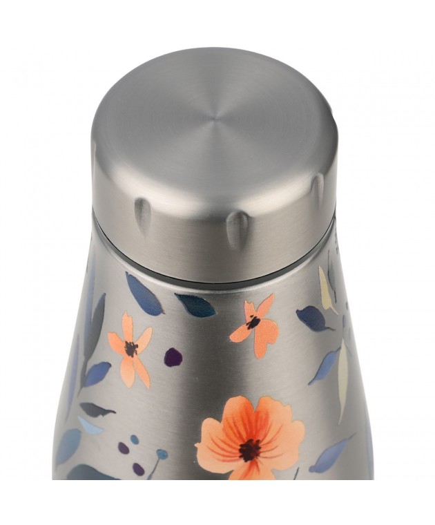 ESTIA ΘΕΡΜΟΣ TRAVEL FLASK SAVE THE AEGEAN 500ml SILVER BOTANIC ΘΕΡΜΟΣ-ΠΑΓΟΥΡΙΑ