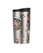 ESTIA ΘΕΡΜΟΣ TRAVEL MUG SAVE THE AEGEAN 350ml OLD SCHOOL INK ΘΕΡΜΟΣ-ΠΑΓΟΥΡΙΑ