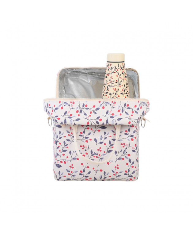ESTIA ΤΣΑΝΤΑ ΦΑΓΗΤΟΥ SAVE THE AEGEAN ΙΣΟΘΕΡΜΙΚΗ 7lt BLOOM BEIGE ΤΣΑΝΤΕΣ ΦΑΓΗΤΟΥ