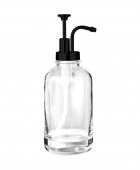 ESTIA ΑΝΤΛΙΑ ΣΑΠΟΥΝΙΟΥ PURITY ΓΥΑΛΙΝΗ 500ml ΜΑΥΡΗ Δοχείο Κρεμοσάπουνου