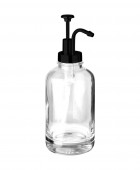 ESTIA ΑΝΤΛΙΑ ΣΑΠΟΥΝΙΟΥ PURITY ΓΥΑΛΙΝΗ 500ml ΜΑΥΡΗ Δοχείο Κρεμοσάπουνου
