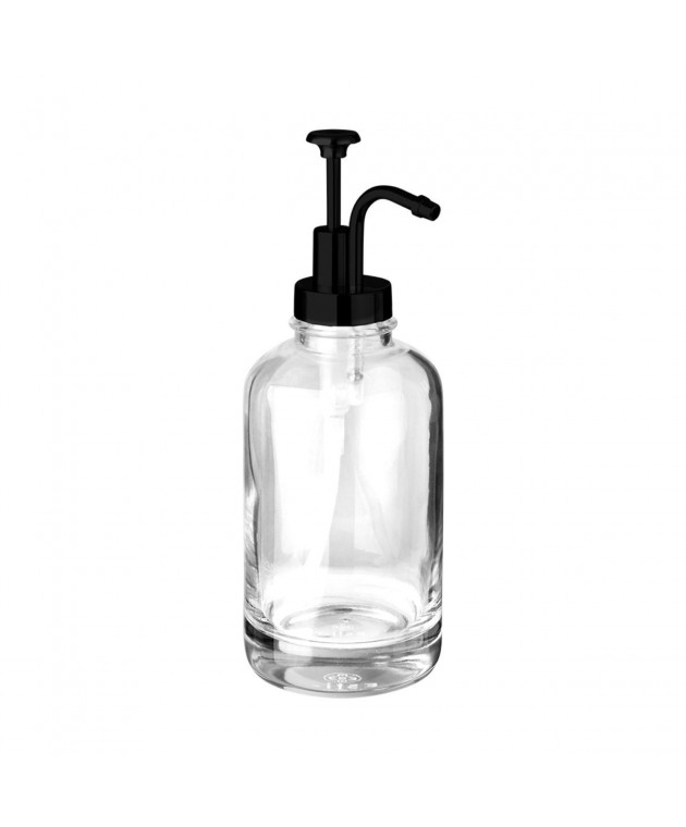 ESTIA ΑΝΤΛΙΑ ΣΑΠΟΥΝΙΟΥ PURITY ΓΥΑΛΙΝΗ 500ml ΜΑΥΡΗ Δοχείο Κρεμοσάπουνου