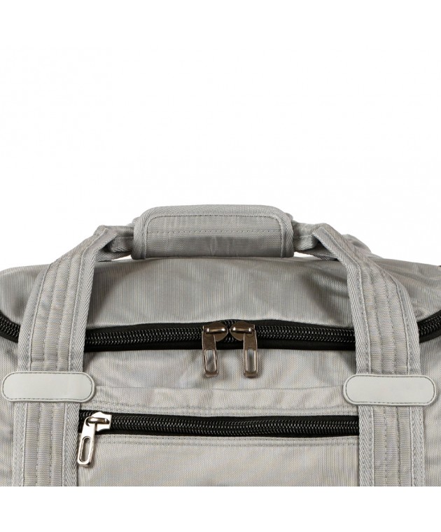 Σακ Βουαγιάζ AMBER Ανοιχτό Γκρι AM4007 62 x 31 x 35 cm Απλά