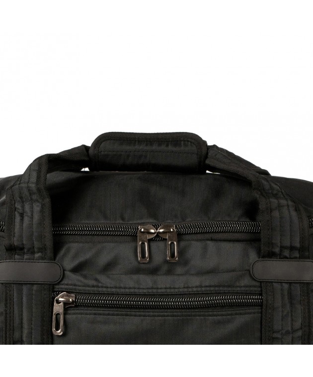 Σακ Βουαγιάζ AMBER Μαύρο AM4007 62 x 31 x 35 cm Απλά