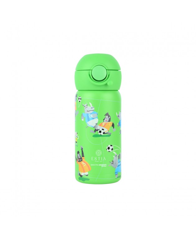 ESTIA ΘΕΡΜΟΣ ΠΑΙΔΙΚΟ WONDER BOTTLE SAVE THE AEGEAN 350ml JUNGLE KICK ΘΕΡΜΟΣ-ΠΑΓΟΥΡΙΑ