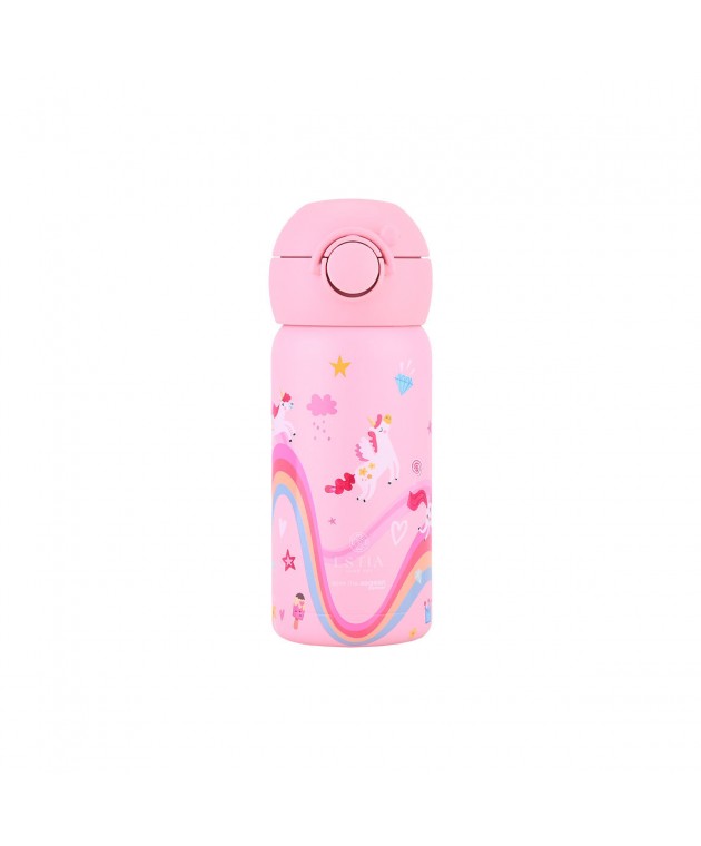 ESTIA ΘΕΡΜΟΣ ΠΑΙΔΙΚΟ WONDER BOTTLE SAVE THE AEGEAN 350ml RAINBOW DREAMS ΘΕΡΜΟΣ-ΠΑΓΟΥΡΙΑ